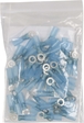 Sachet 50 cosses a oeil thermoretractable bleue pour fil 15 a 25mm² m5 - 271850