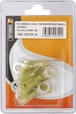 Sachet 10 cosses a oeil thermoretractable jaune pour fil 4 a 6mm² m8 - 272210