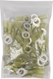 Sachet 50 cosses a oeil thermoretractable jaune pour fil 4 a 6mm² m8 - 272250