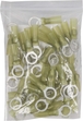 Sachet 50 cosses a oeil thermoretractable jaune pour fil 4 a 6mm² m10 - 272350