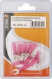 Sachet 10 cosses thermoretractables a fourches rouge m4 - 272410