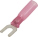 Sachet 50 cosses thermoretractables a fourches rouge m4 - 272450