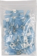 Sachet 50 cosses thermoretractables a fourches bleues m5 - 272550