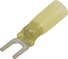 Sachet 50 cosses thermoretractables a fourches jaunes m5 - 272650
