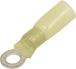 Sachet 50 cosses a oeil thermoretractable jaune pour fil 4 a 6mm² m5 - 272750