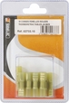 Sachet 10 cosses femelles isolees thermoretractables jaune - 273310