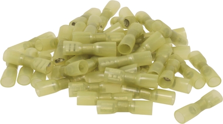 Sachet 50 cosses femelles isolees thermoretractables jaune - 273350