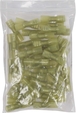 Sachet 50 cosses femelles isolees thermoretractables jaune - 273350