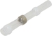Sachet 50 cosses thermoretractables blanches pour fil 025 a 05mm² - 274550