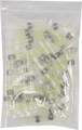 Sachet 50 cosses thermoretractables jaune pour fil 4 a 6mm² - 274850