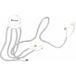 CÂBLE DE CHARGE MULTI-EMPREINTES DOUBLE ENTRÉE USB/USB-C - STILKER - 03030