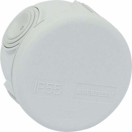 Boite saillie ip55 ronde d70 prof40mm - 03202