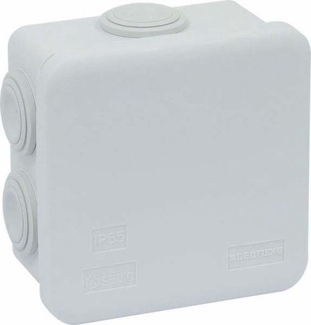 Boite saillie ip55 carree 80x80x45mm - 03205