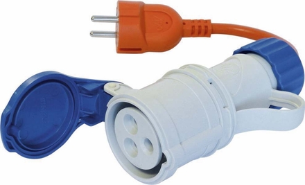 Adaptateur femelle ce17 / male 2p+t FANTON - 03266