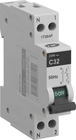 Disjoncteur PH+N modulaire pour tableau électrique - Gris - 3305
