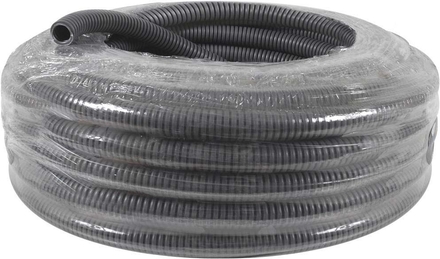Gaine annelée avec tire-fil - Gris - 3339