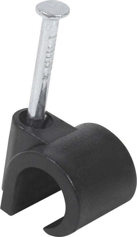 Attaches-fils/pontet PVC gris - lot de 100 pcs - 3343