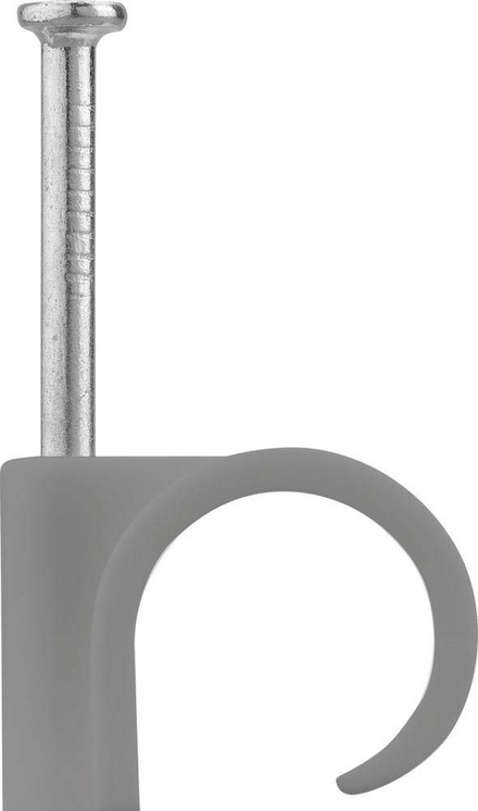 Attaches-fils/pontet PVC gris - lot de 100 pcs - 3344