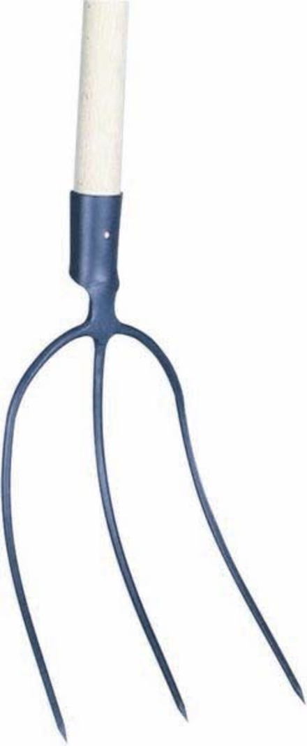 Fourche a foin 3 dts +manche bois 130cm cintre TELWIN - 03550