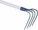 Croc a fumier 4 dts +manche bois 150cm droit - 03554