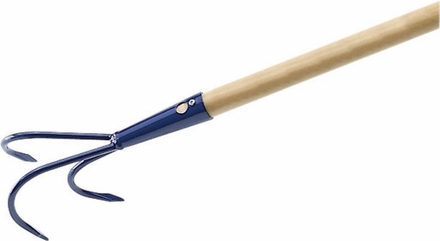 Griffe piocheuse 3 dts +manche bois 130cm - 03556