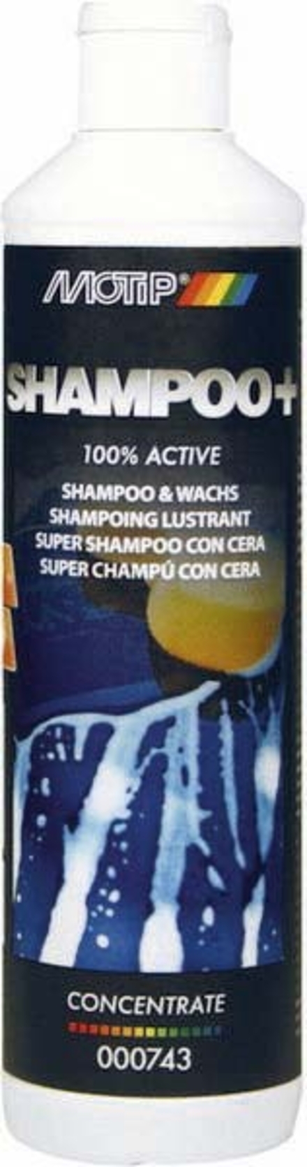Super shampooing cire lustrant 500ml MOTIP - 03942
