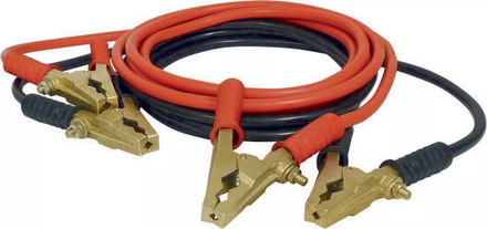 Cable de demarrage cuivre 50mm2 5m pince bronze 1200a - 04164