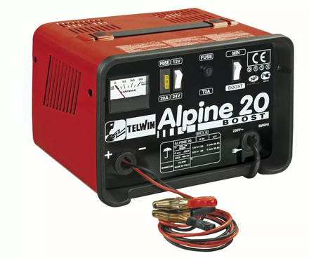 Chargeur de batterie 12/24v 300w alpine 20 boost TELWIN - 04461