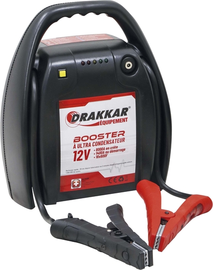 Booster a ultra condensateur 12v 18x600f DRAKKAR EQUIPEMENT - 04591