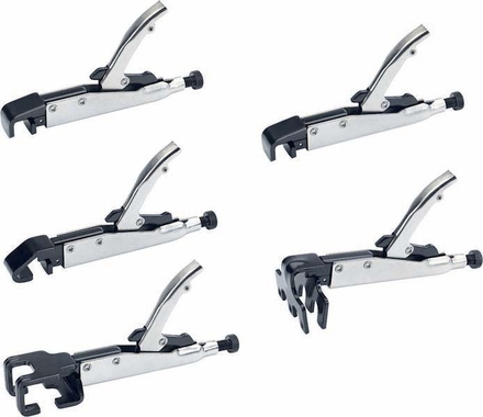 Kit 5 pinces de soudage pour automotive TELWIN - 04692