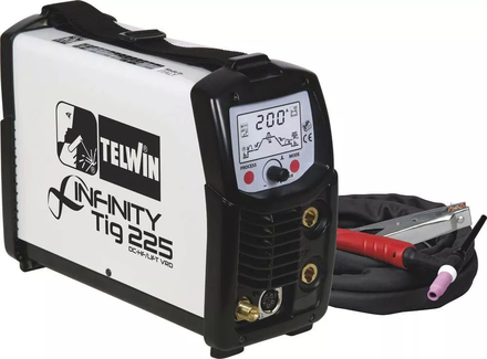 Poste à  souder inverter tig 230v infinity tig 225 dc hf lift TELWIN - 05328