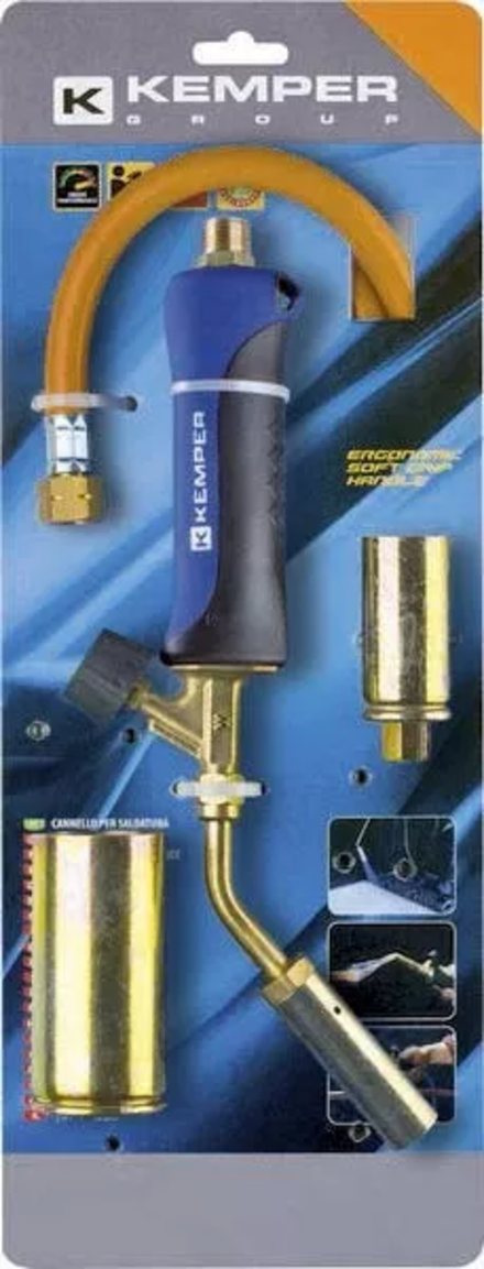 Chalumeau reglable buse 20/30/45mm tuyau 1.5m + raccord KEMPER - 05639