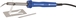 FER A SOUDER POINTE COURBE ET DROITE 220V 25W--05798