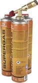 Lampe à souder avec 3 cartouches de gaz 600ml filetage 7/16' KEMPER - 05896