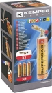 Lampe à souder avec 3 cartouches de gaz 600ml filetage 7/16' KEMPER - 05896