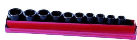 Jeu 10 douilles choc 1/2' du 11 au 24mm dt DRAKKAR TOOLS - 06388