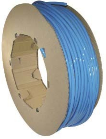 Tube polyurethane 4x6 bleu en boite devidoir 100m - 06511