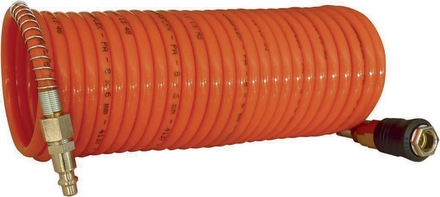 Tuyau spiral nylon 06562 + raccords rapides STILKER - 06568