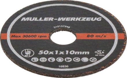 Disque à tronçonner 50mm MULLER - 06738