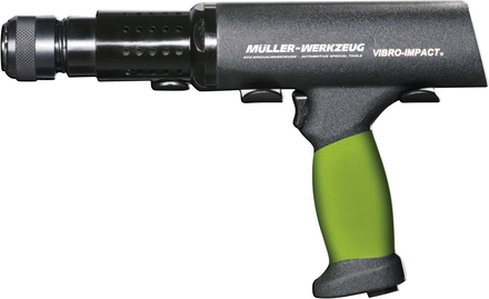 BURINEUR PNEUMATIQUE + 4 ACCESSOIRES ET STAND DE RANGEMENT MULLER - 06742