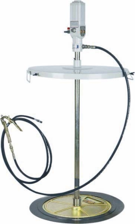 Ensemble pompe pneumatique pour graisse 180/220kg 50:1 tuyau 4m sans chariot DRAKKAR EQUIPEMENT - 07136