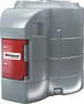 Cuve stockage fuel pehd 9000l double paroi + armoire intégrée station gasoil 230v 60 l/min et pistolet auto/compteur/filtre - 08008