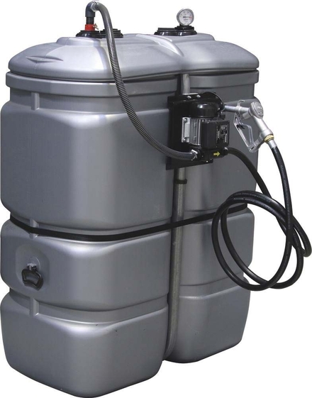 Cuve de stockage fuel pehd double paroi 750l DRAKKAR EQUIPEMENT - 08062