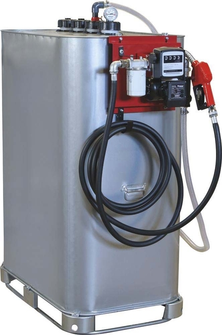 Cuve stockage fuel galva dp 999l station 230v 60l/min DRAKKAR EQUIPEMENT - 08123