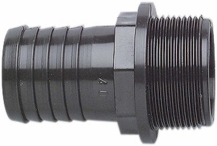 Raccord male/male droit 1'1/2x40pvc - 08289