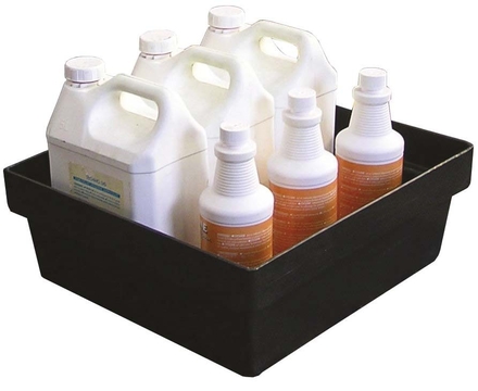 Bac de retention 20l polyethylene 430x410x155mm sans caillebottis DRAKKAR EQUIPEMENT - 08328