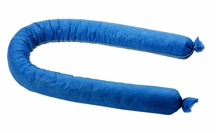 Boudin absorbant hydrocarbures -8cm x 1 20m - bleu- 5 3l - a l'unite -08387