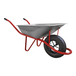 BROUETTE GALVANISEE 80L - BATIMENT- LIVREE MONTEE - DRAKKAR EQUIPEMENT - 08447