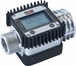Compteur digital gasoil k24 alu male PIUSI - 08571