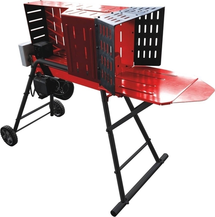FENDEUR DE BUCHES HORIZONTAL 5T + SUPPORT AVEC ROUES + CAGE DE PROTECTION - DRAKKAR EQUIPEMENT - 08912